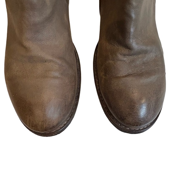 A.S. 98 Cadmus Distressed Leather Motorcycle Boot, Sz 41 - Picture 4 of 16